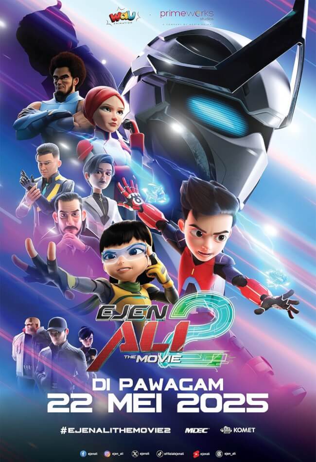 Ejen Ali The Movie 2: Misi Satria Movie Poster