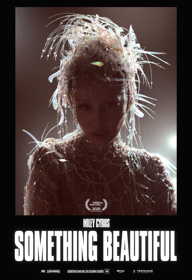 Miley Cyrus: Something Beautiful Movie Poster