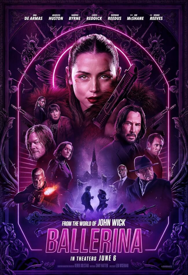 From The World Of John Wick: Ballerina Movie Poster