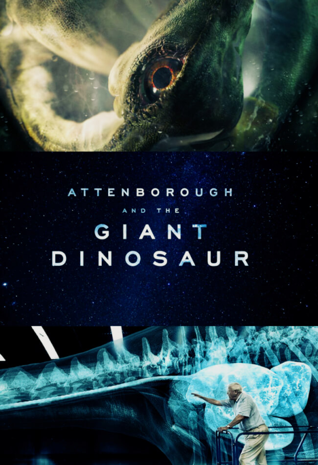 Attenborough And The Giant Dinosaur Movie Poster