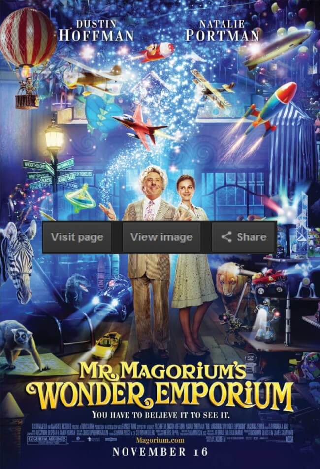 Mr. Magorium's Wonder Emporium  Movie Poster