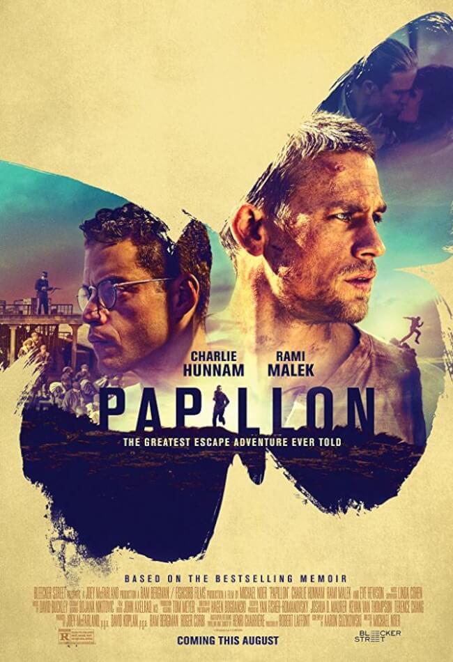 Papillon Movie Poster