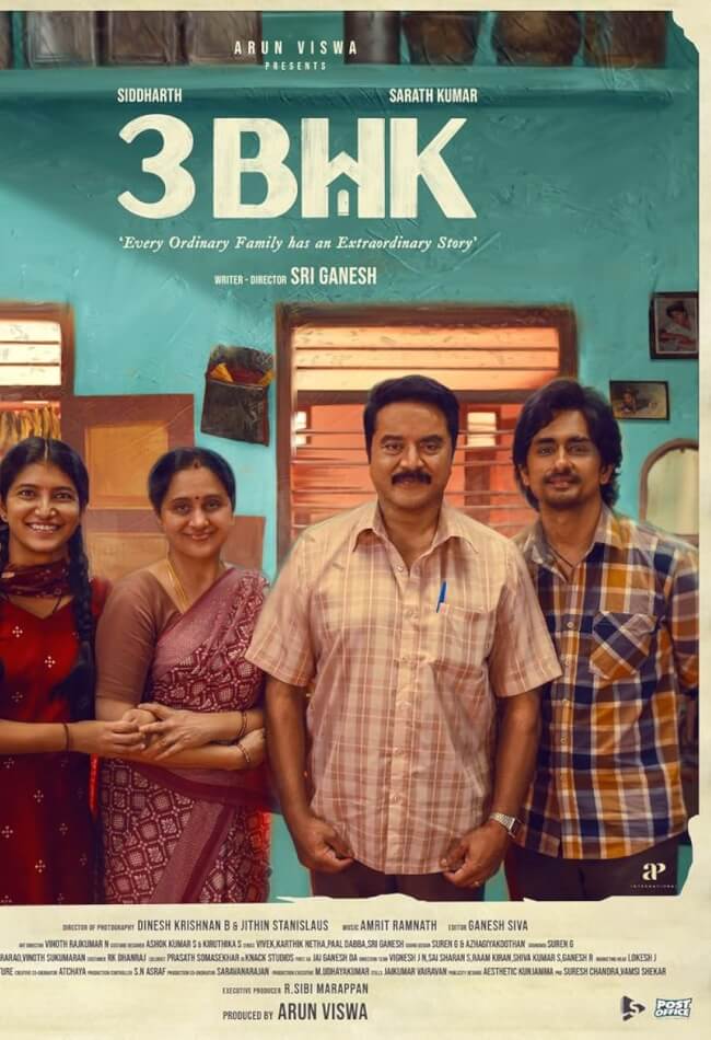 3BHK Movie Poster