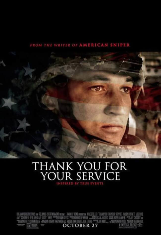 Thank you for your service Movie Poster