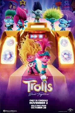 Trolls band together Movie Poster