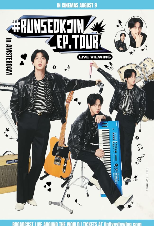 #RUNSEOKJIN_EP.TOUR In Amsterdam: Live Viewing Movie Poster