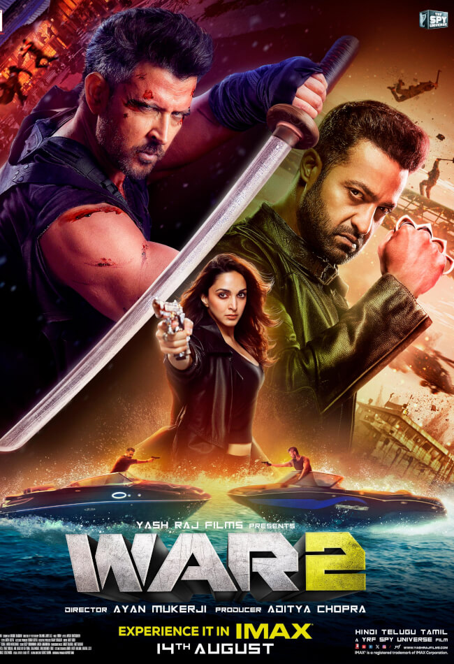 War 2 Movie Poster