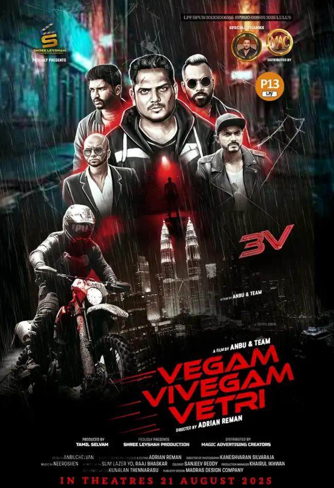 Vegam, Vivegam, Vetri Movie Poster