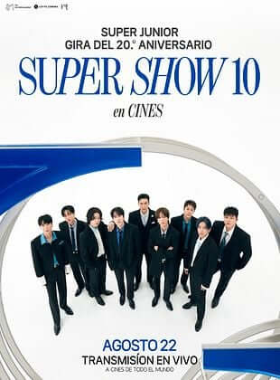 Super Junior 20th Anniversary Tour [Super Show 10] In Cinemas Movie Poster