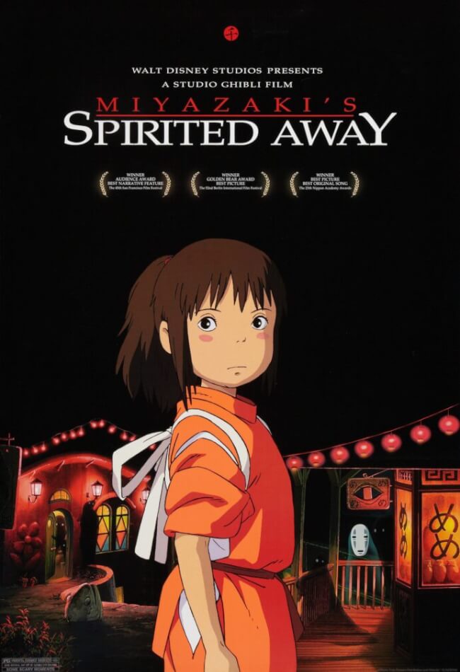 STUDIO GHIBLI: Spirited Away Movie Poster
