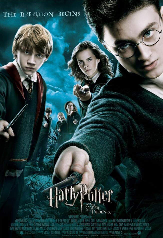 Harry Potter And The Order Of The Phoenix Movie Poster