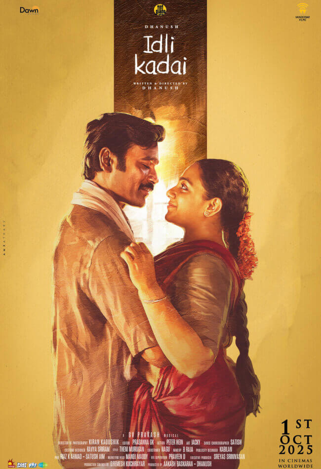 Idli Kadai Movie Poster