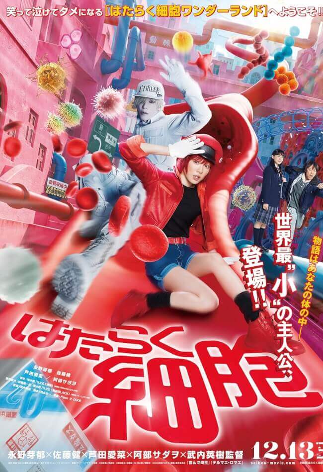 Cells At Work! Movie Poster
