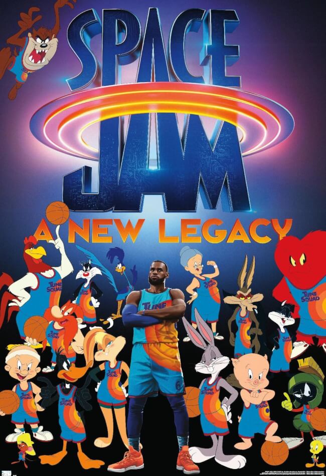 Space jam: a new legacy Movie Poster