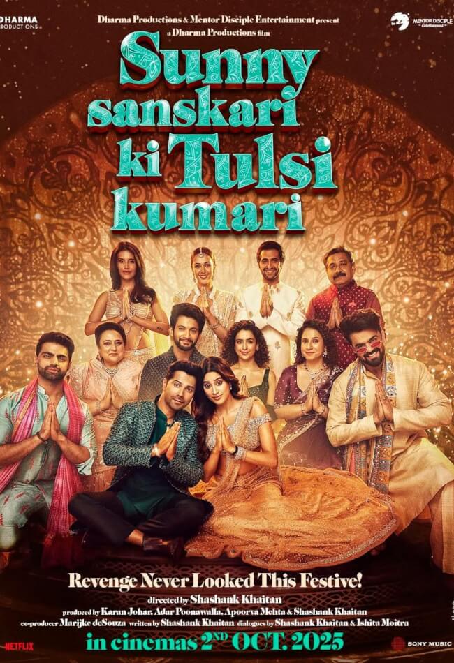 Sunny Sanskari Ki Tulsi Kumari Movie Poster