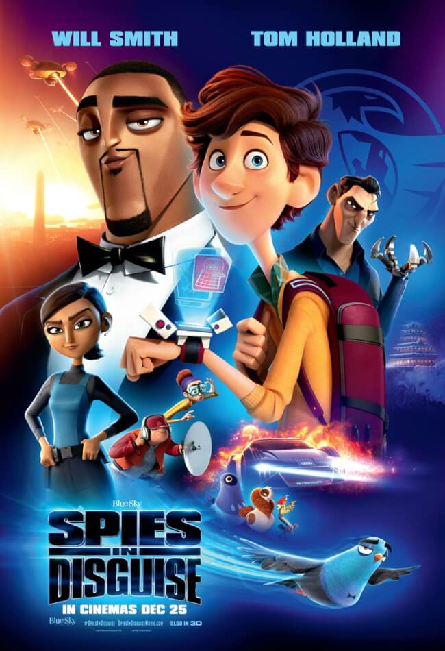 Spies In Disguise Movie Poster