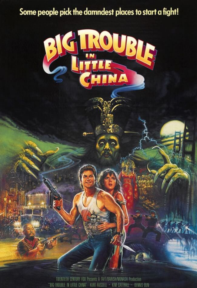 Big Trouble In Little China Movie Poster