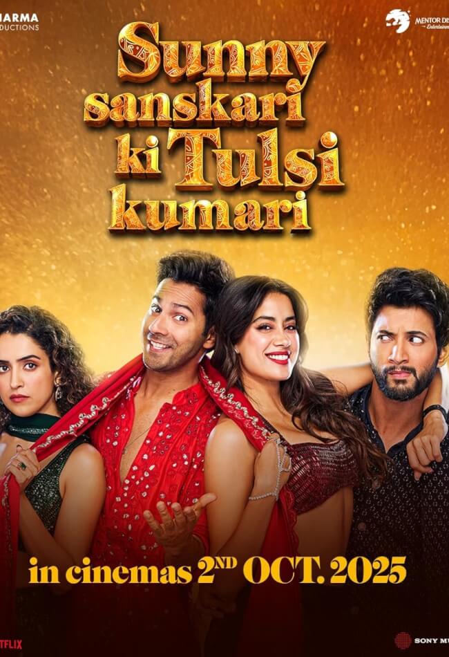 Sunny Sanskari Ki Tulsi Kumari Movie Poster