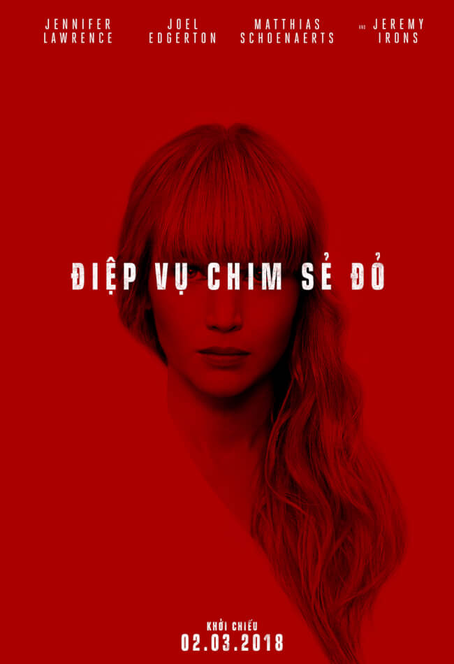 RED SPARROW Movie Poster