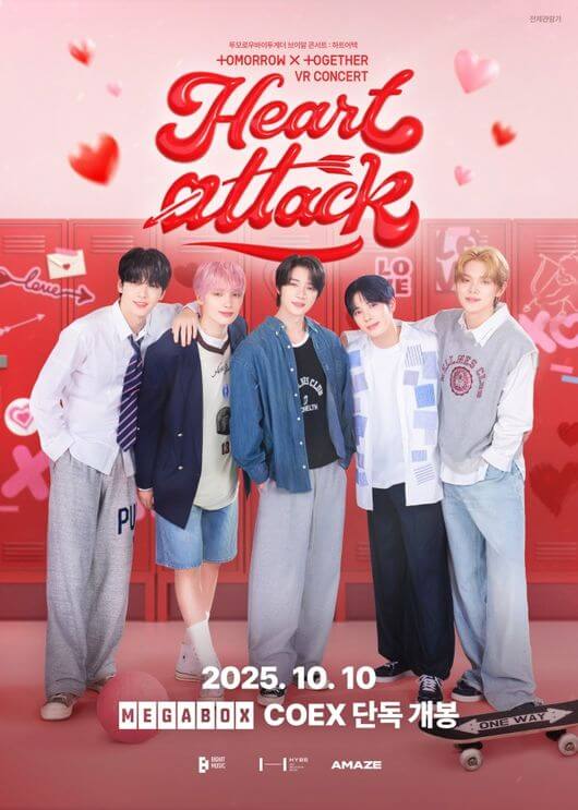 TOMORROW X TOGETHER VR Concert: Heart Attack Movie Poster