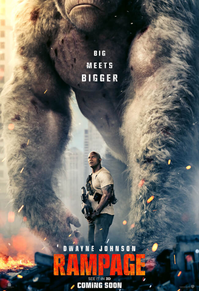 RAMPAGE Movie Poster
