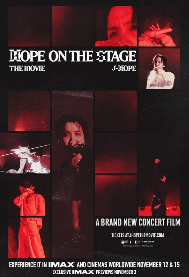 j-hope Tour 'HOPE ON THE STAGE' The Movie Movie Poster