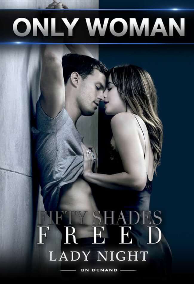 Fifty Shades Freed Lady Night Movie Poster