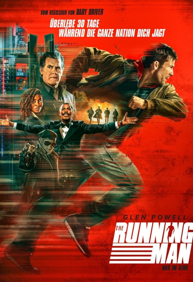 The Running Man Movie Poster