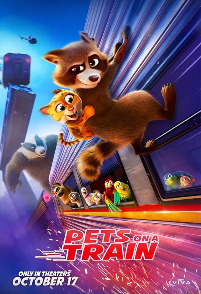 Pets On A Train Movie Poster