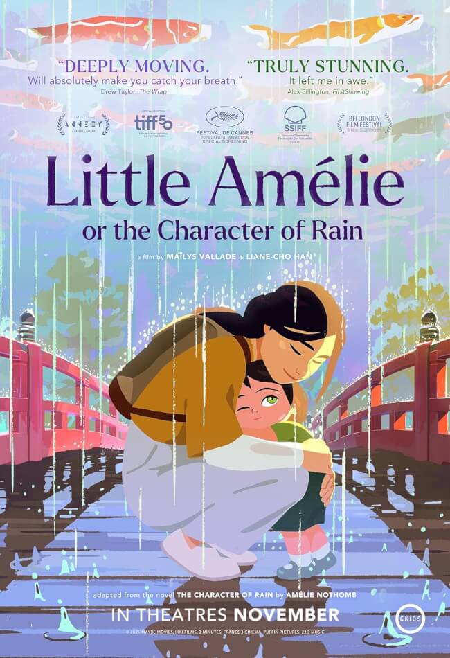 Little Amelie Or The Character Of Rain Movie Poster