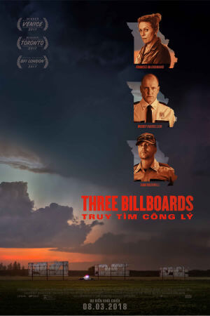 THREE BILLBOARDS OUTSIDE EBBING, MISSOURI Movie Poster