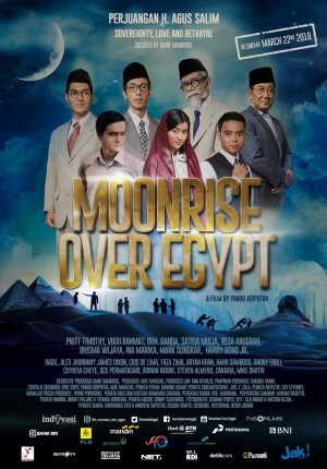 Moonrise over egypt Movie Poster