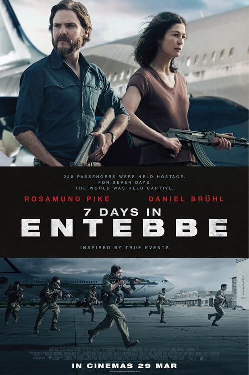 7 Days In Entebbe Movie Poster