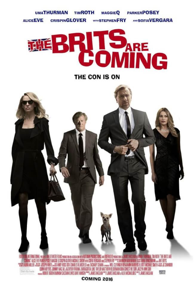 The Brits Are Coming Movie Poster