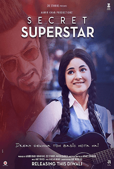 Secret Superstar Movie Poster