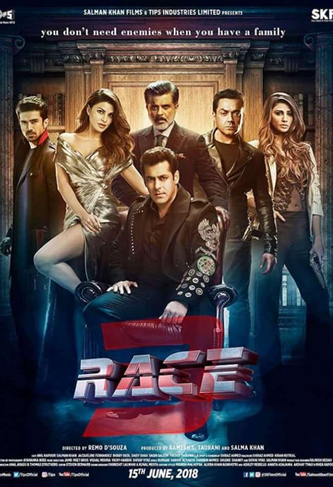 Race 3 Movie Poster