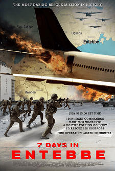 7 Days in Entebbe Movie Poster