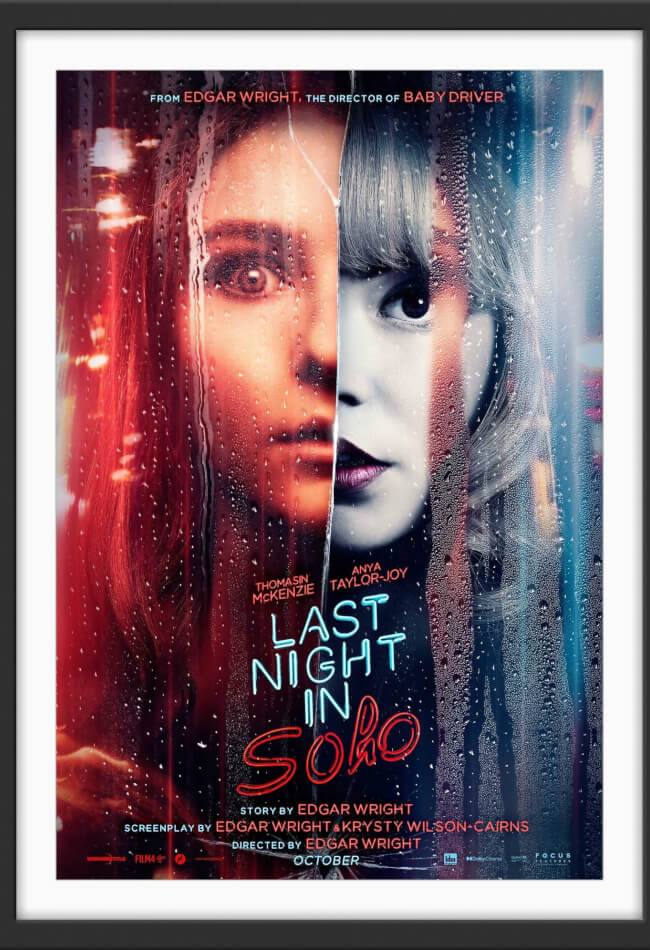 Last night in soho Movie Poster