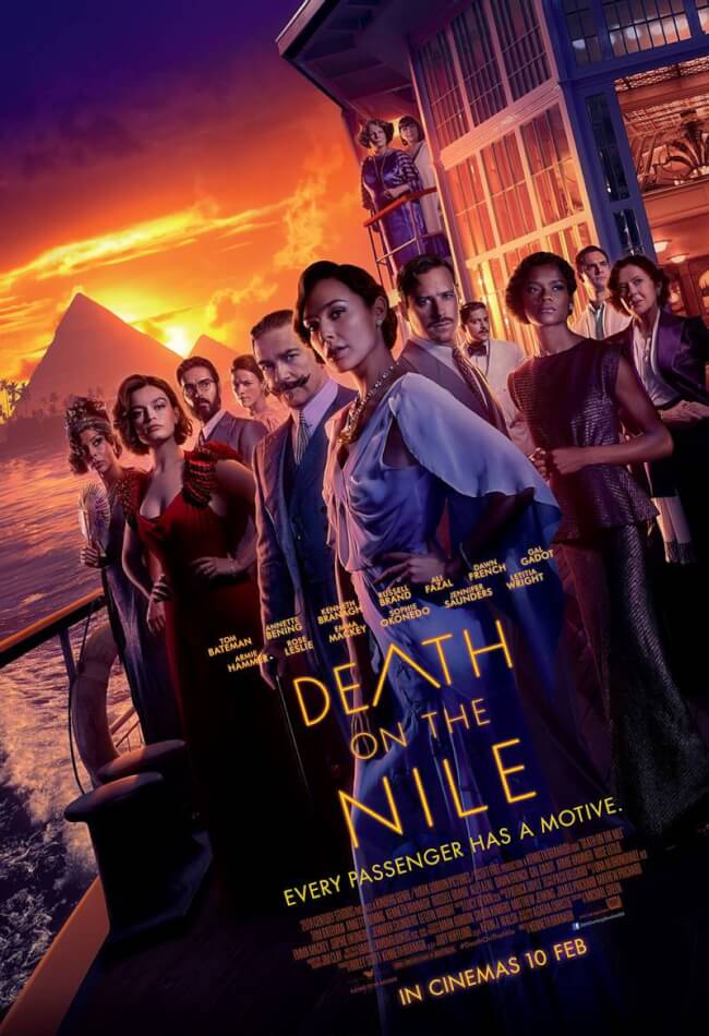 Death On The Nile Movie Poster