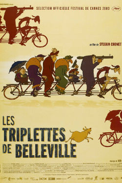 The Triplets Of Belleville Movie Poster