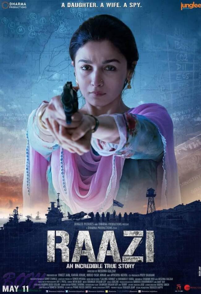 Raazi Movie Poster