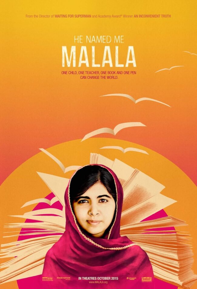 He Named Me Malala Movie Poster