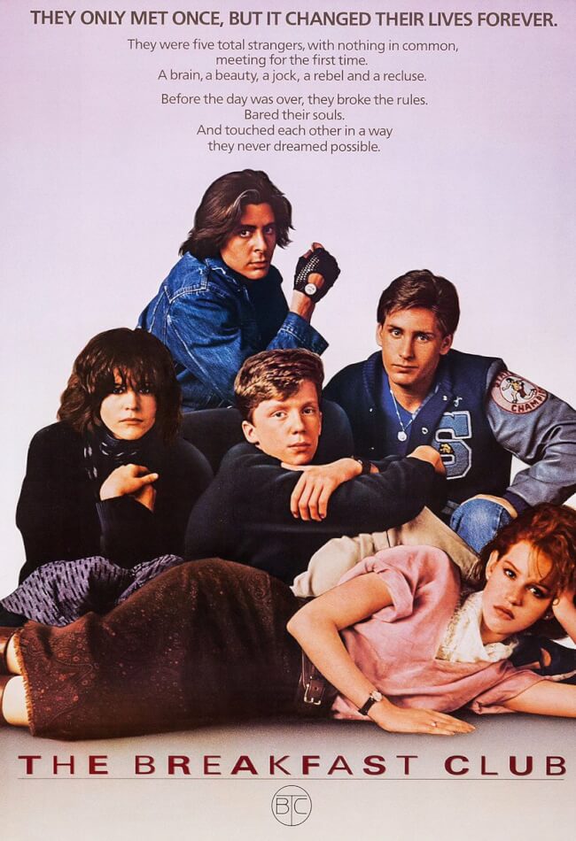 The Breakfast Club Movie Poster