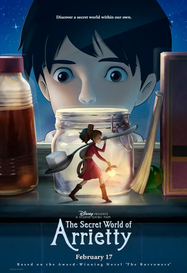 The Secret World of Arrietty Movie Poster