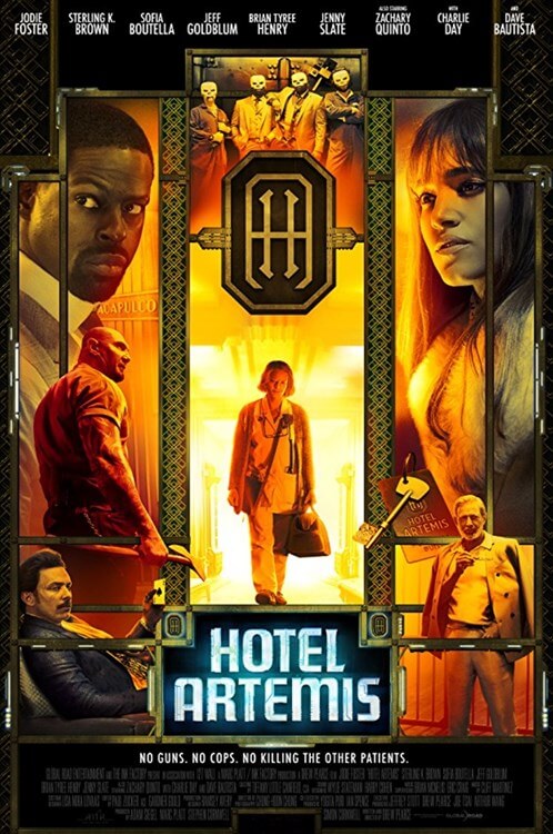 Hotel Artemis Movie Poster