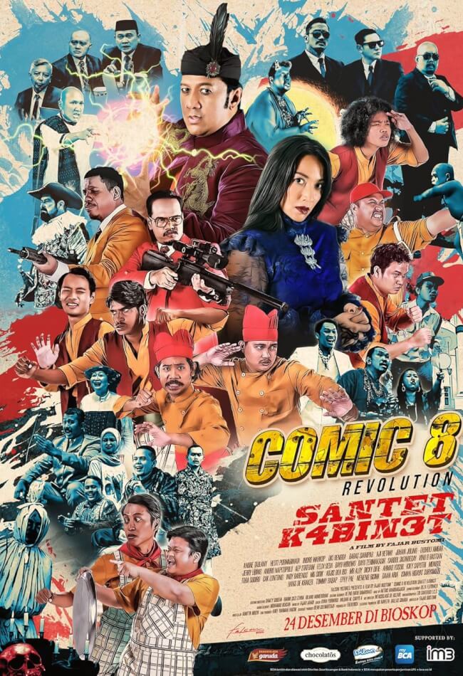 Comic 8 Revolution: Santet K4bin3t Movie Poster