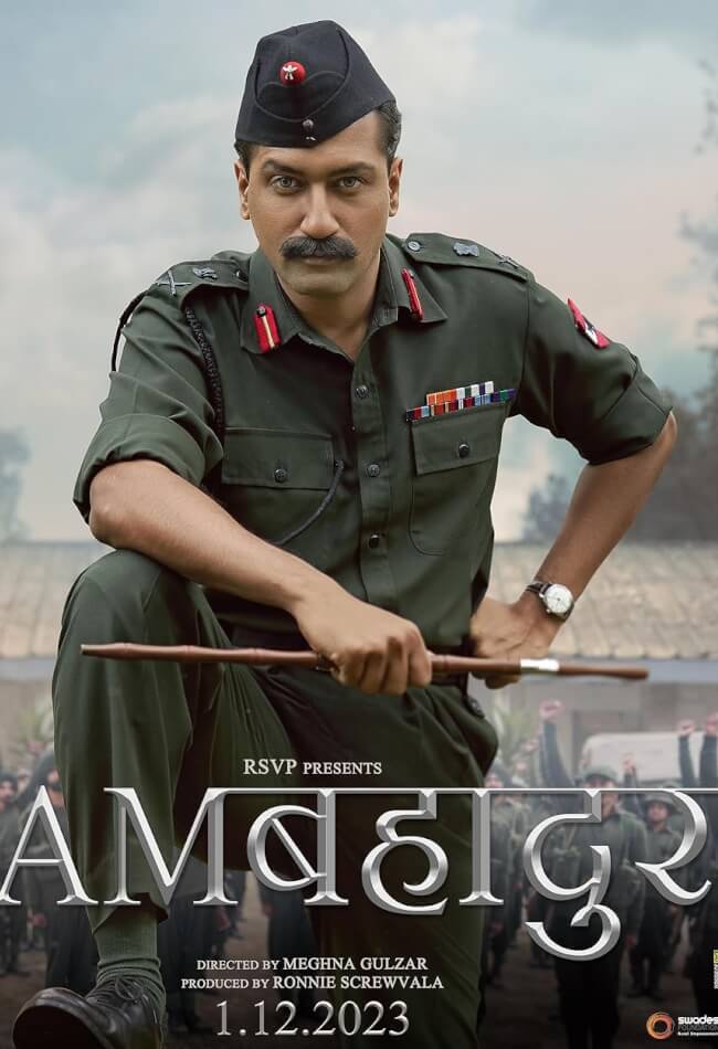 Sam Bahadur Movie Poster