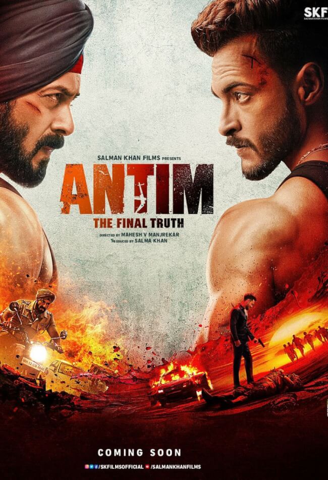 Antim: the final truth Movie Poster