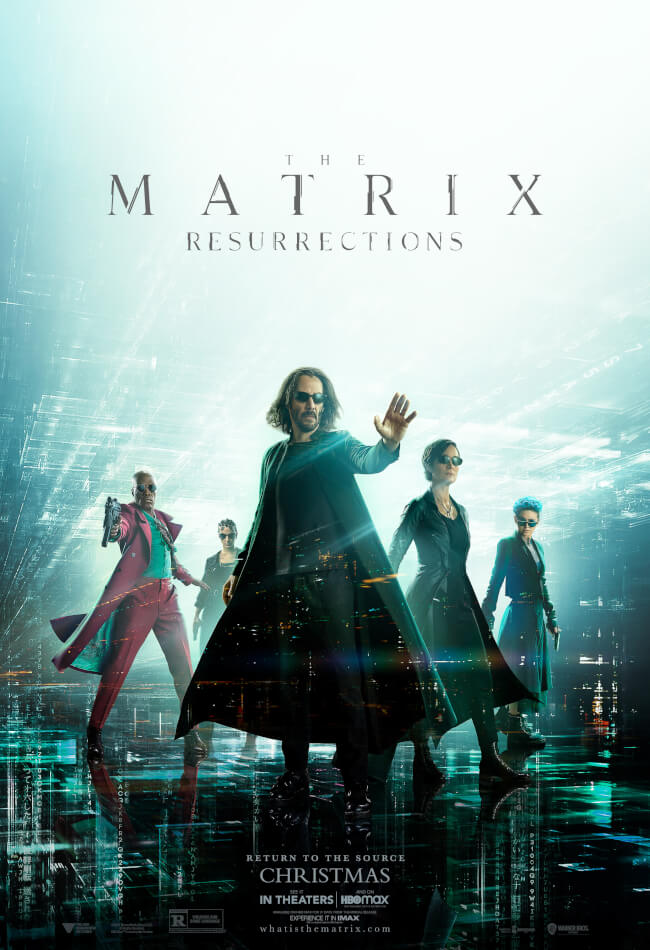 The matrix resurrections Movie Poster