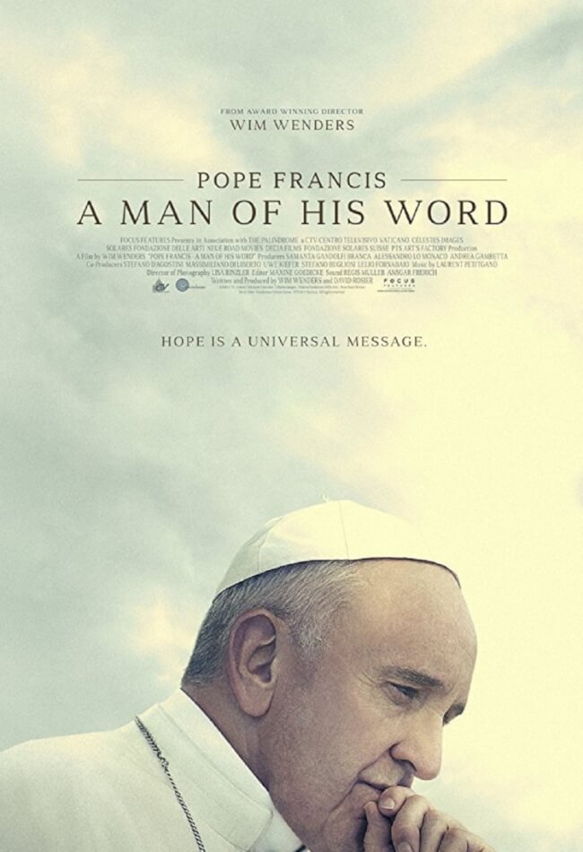 Pope Francis: A Man of His Word Movie Poster
